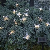 thumbnail of LED Solar Lichterkette Schmetterlinge Garten Balkon Beleuchtung 2,8m