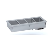 thumbnail of Chefgastro Einbau Bain Marie 3/1 - Manuelle Wasserbefüllung BxTxH 1115x720x302mm