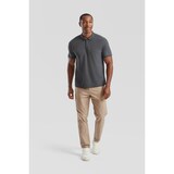 thumbnail of Fruit of the Loom 65/35 Polo Farbe: dunkelgrau meliert Größe: M