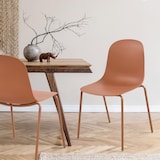 thumbnail of Lot de 2 chaises Hardin Terre cuite