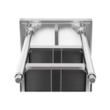 thumbnail of Royal Catering Mesa de acero inoxidable - ECO - 60 x 180 cm - 500 kg - estante intermedio -