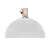 thumbnail of METRO PROFESSIONAL Mesa alta plegable para banquetes Pamua, acero, tablero HDPE, Ø 180 x 74 cm, blanco