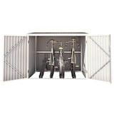 thumbnail of SVITA Fahrradgarage Bicycle Fahrradhaus Fahrradbox Bike box 5,6m³ Metall Dunkelgrau