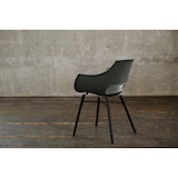 thumbnail of KAWOLA Stuhl ZAJA Esszimmerstuhl Kunststoff anthrazit