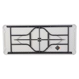 thumbnail of Table pliante rectangulaire Blanche 183 x 76cm LIFETIME