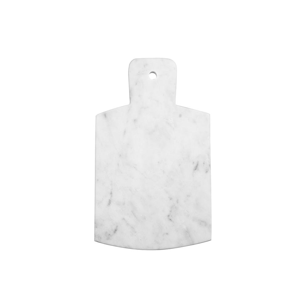 Planche à découper Marbre blanc 25x15 cm -  Rectangulaire Marbre Table Passion 25.00x16.00 cm