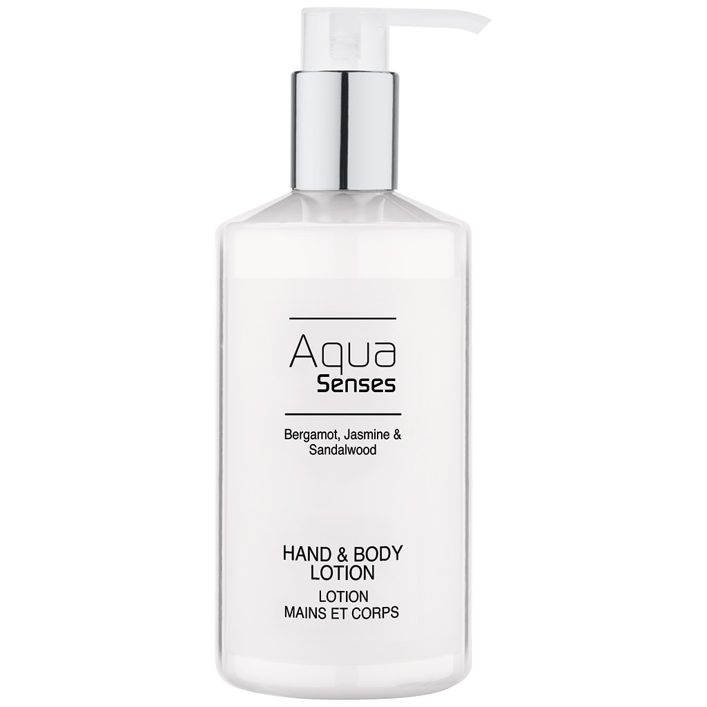 Aqua Senses 300ml Hand & Body Lotion in bottle Paris with pump