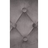 thumbnail of Banco de bar em veludo Dublin cinza/metal cromado