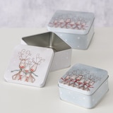 thumbnail of B. 3tlg Set Geschenkdosen Magnus eckig - 2024392