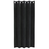 thumbnail of vidaXL Verdunkelungsvorhänge 2 pcs Schwarz 140 x 175 cm Samt