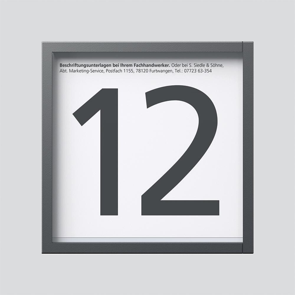 Siedle&Söhne Informationsfeld IM 700-0 DG 210012697-00