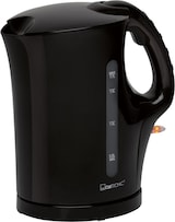 thumbnail of Clatronic WK 3445 Hervidor Agua Eléctrico, 1,7 L, Resistencia Acero Inox, Inalámbrico, Apagado Automático, Base 360º, Negro, 2200W