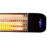 thumbnail of Smartwave Infrarot-Heizstrahler Carbonröhre 2400W WiFi Appsteuerung Schwarz