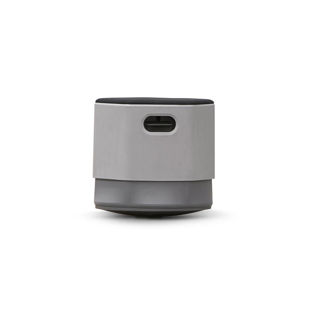 ROCADA 1828-4-1 1 Be Soft Sitzpuffhocker verstellbar grau/schwarz, grau