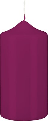 thumbnail of 6 Stumpen Kerzen Spitzkopf Brombeere 300 x Ø 100 mm