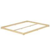 thumbnail of Futonbett Bodenbett extra niedriges Holzbett 160x200 Kiefer lackiert V-60.47K-16 Rollrost inkl.