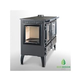 thumbnail of Vrijstaande houtkachel met oven - 214 3D