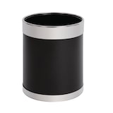 thumbnail of Corbeille à papier avec bordure argentée | Bolero - Y805