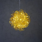 thumbnail of LED 3D Drahtkugel SPHERE Leuchtkugel Ball 30cm 50LED Aluminium Draht für Außen