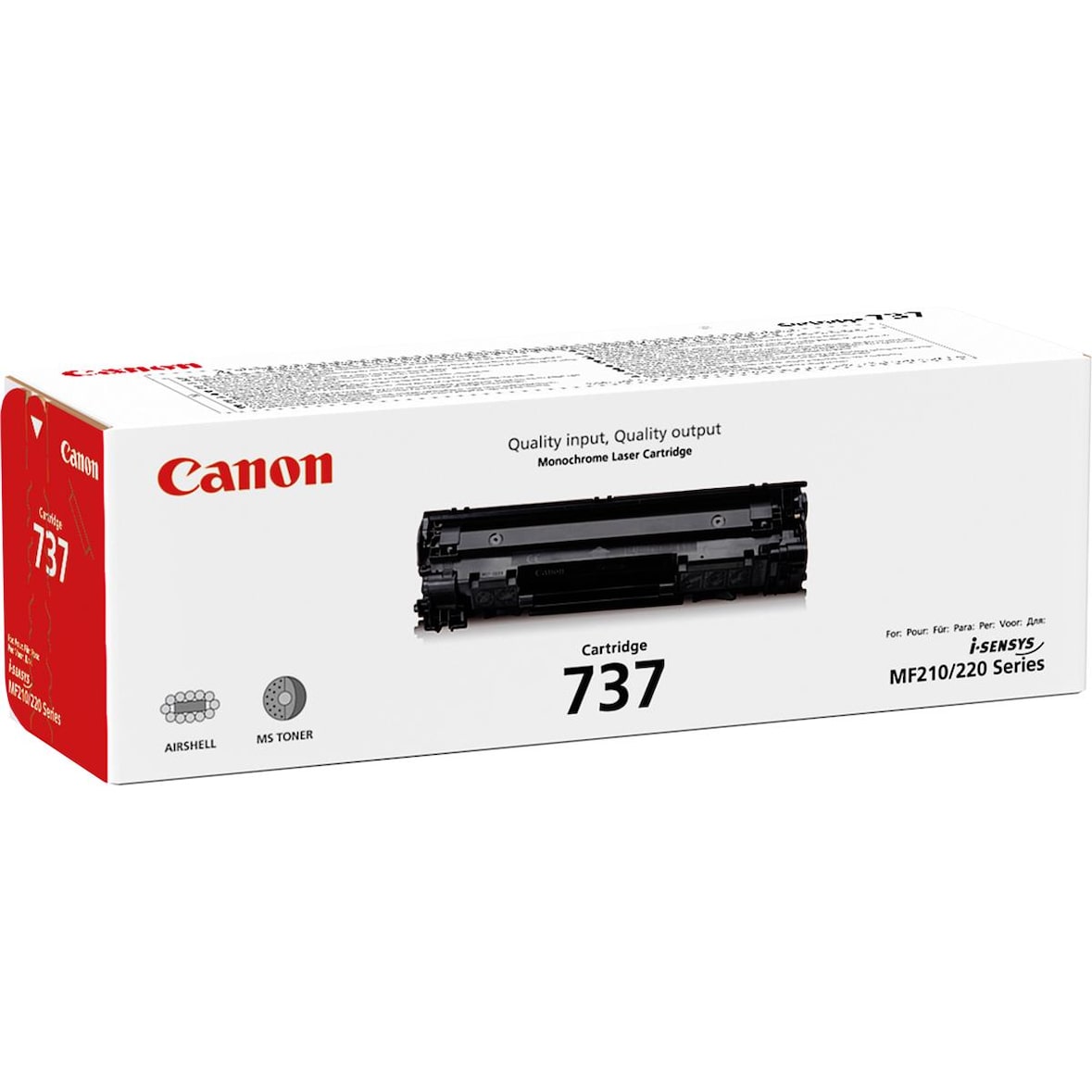 CANON Cartouche Laser Noir 737 9435B002AA