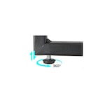 thumbnail of Mesa de café de madeira COSTWAY, conjunto de 2, mesa lateral industrial com moldura de metal