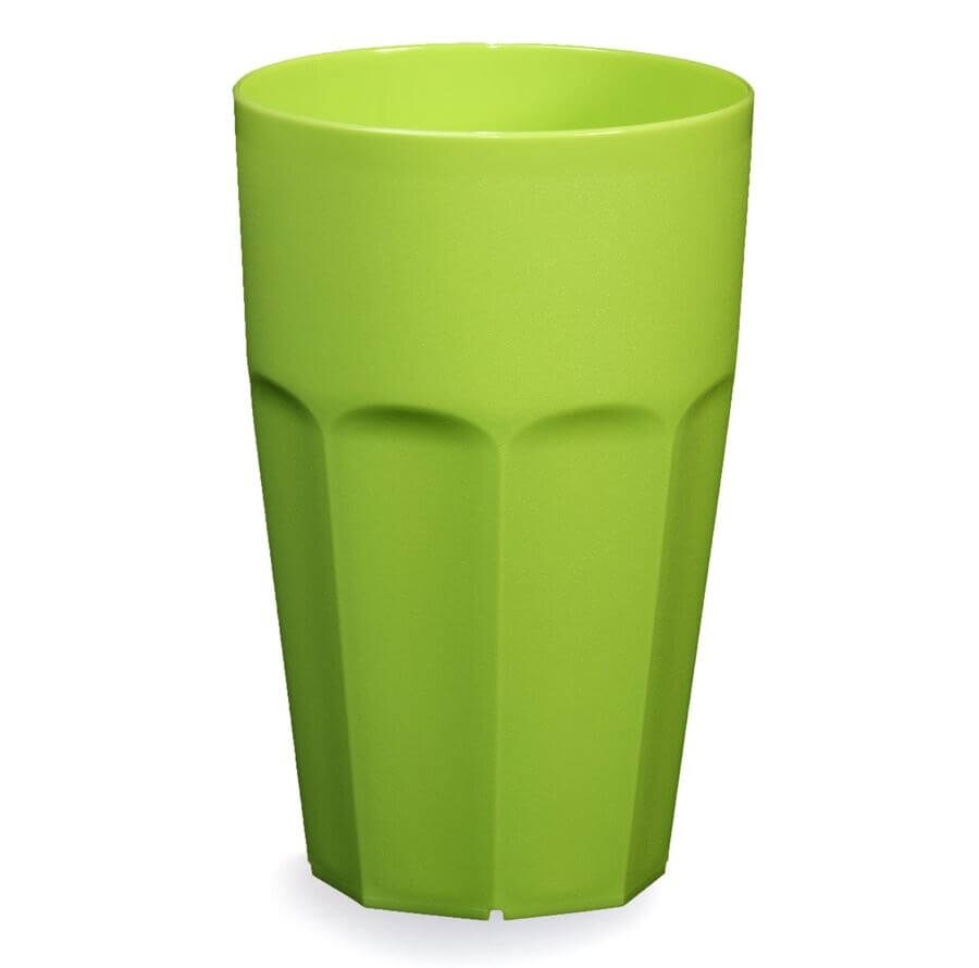 64x To Go Kaffeebecher, Mehrweg, PP, 300ml, grün