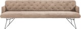 thumbnail of KAWOLA Esszimmerbank CHARME Cord taupe 186cm