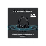 thumbnail of Casque Gaming Sans Fil Logitech Lightspeed Rvb G733 Noir