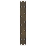 thumbnail of vidaXL Couchtischbeine Naturstahl 2 Stk. 60x(42-43) cm Stahl