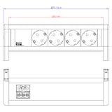 thumbnail of BACHMANN DESK 4x Schutzkontakt