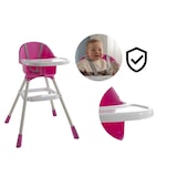 thumbnail of Kinderhochstuhl Julia Rosa Esstischen mit Haltegurt Höhe Tischplatte 75 cm