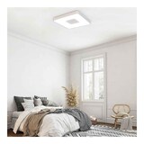 thumbnail of Lampara plafon de la serie COIN CUADRADO negro MANTRA