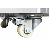 thumbnail of METRO PROFESSIONAL Vetrina panoramica refrigerata GGC3270SV, 51.5 x 48.5 x 189.5 cm, 270 L, 4 ripiani regolabili, con 4 ruote, argento