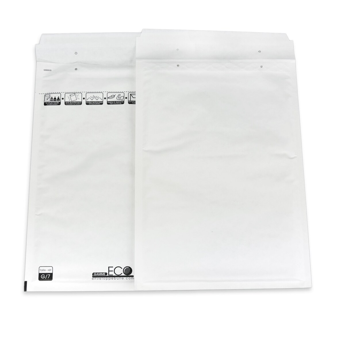Lot de 400 Enveloppes à bulles ECO G/7 format 230x340 mm