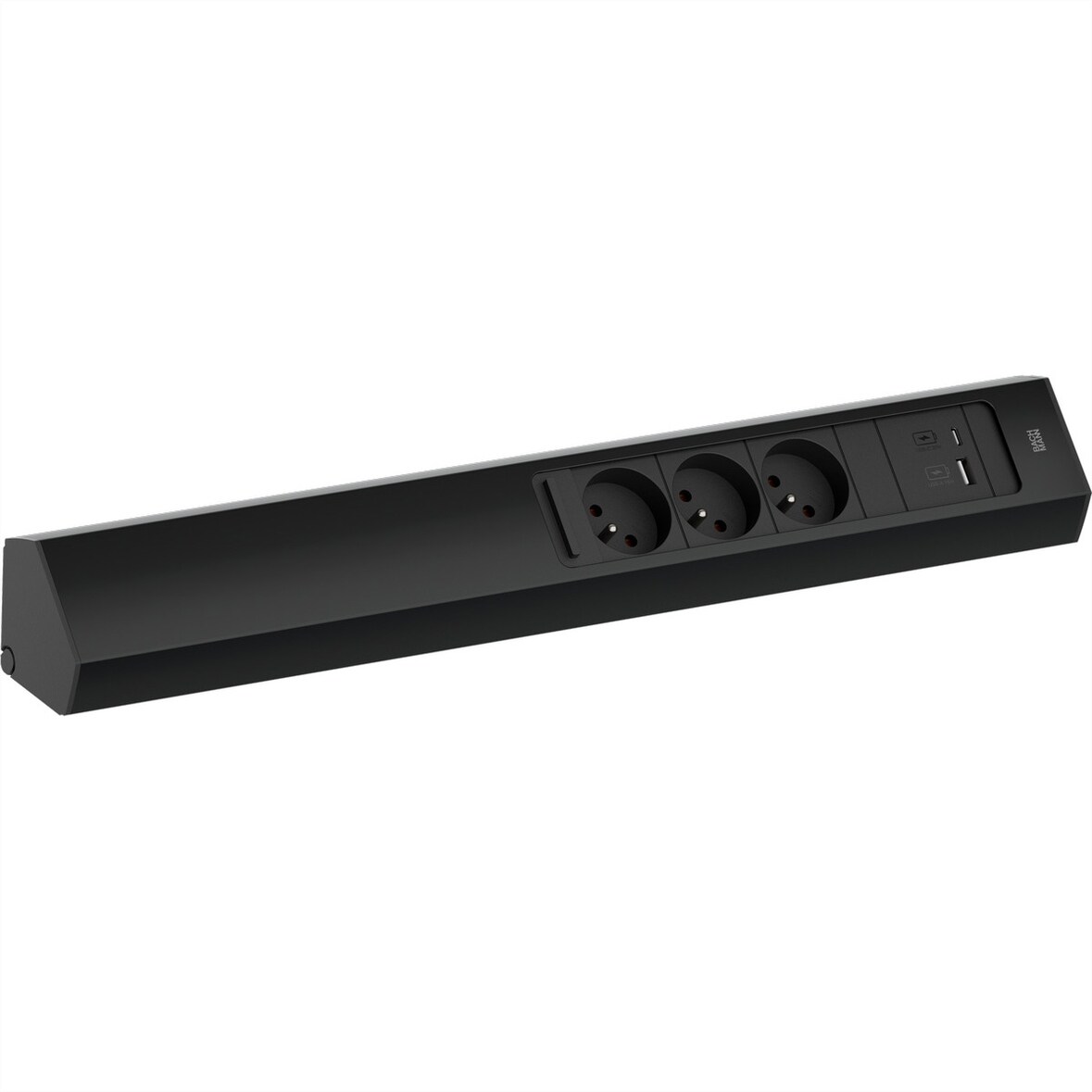 BACHMANN CASIA2 3xUTE 1xUSB A/C 22W 2,0m AEH SW