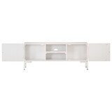 thumbnail of vidaXL TV-Schrank Weiß 115x30x46 cm Massivholz Mango