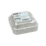 thumbnail of PAPSTAR, Alu asbakken hoekig 2,2 cm x 12,5 cm x 12,5 cm