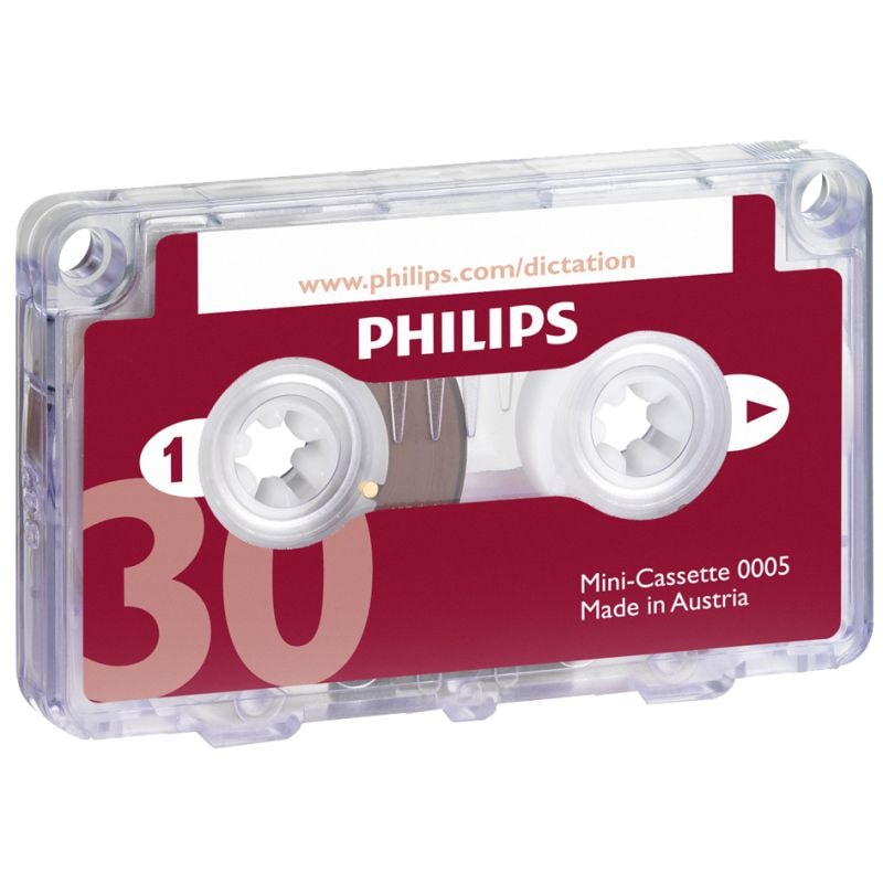 PHILIPS Mini Kassette LFH0005, 30 Minuten
