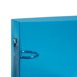 thumbnail of Exacompta - Réf. 51092E - Carton de 10 classeurs PP pour fiches bristols - 2 anneaux 25mm - Dos 35mm - Dimensions 16,5x24cm - Bleu