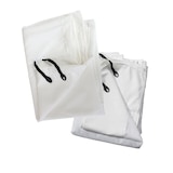 thumbnail of Zijwand voor pergola HWC-J32, set van 4 + muggengaas gazebo vervangende zijwand ~ 4x3m wit