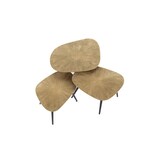 thumbnail of KAWOLA Couchtisch TIBALI Set 3-tlg. Metall bronze viereckig