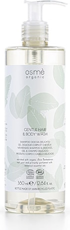 18x Haut- & Haarshampoo Osme 380 ml im Pumpspender