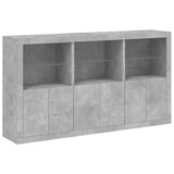 thumbnail of Helloshop26 - Buffet Sideboard Kommode Kleiderschrank Aufbewahrungsmöbel Organizer für Küche Wohnzimmer Lounge mit LED-Beleuchtung 02_0029985