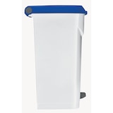 thumbnail of ROSSIGNOL Poubelle de tri 80L à pédale UTILO blanc/bleu