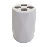 thumbnail of 5-teiliges Badset HWC-H88, WC-Garnitur Badezimmerset Badaccessoires, Keramik ~ weiß