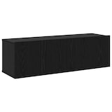 thumbnail of vidaXL TV-Schrank-Set 4 pcs Schwarz Eichen-Optik 30,5 x 30 x 110 cm