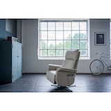 thumbnail of KAWOLA Sessel NAMA Relaxsessel drehbar Leder grau