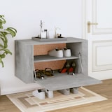 thumbnail of vidaXL Wand-Schuhschrank Betongrau 70x35x38 cm Holzwerkstoff