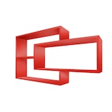 thumbnail of Wandregal Rot Bücherregal Holz Hängeregal Schweberegal