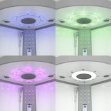 thumbnail of Dampfdusche Duschkabine Sauna Dusche D58-00T3 80x80 cm ohne 2K Scheiben Versiegelung